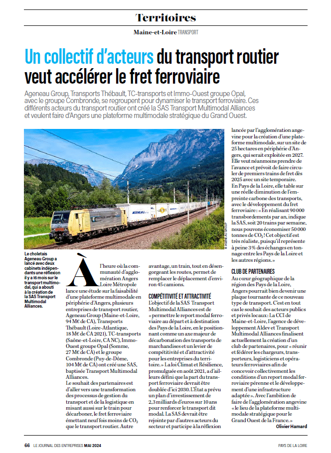 Un collectif d’acteurs du transport routier veut accélérer le fret ferroviaire