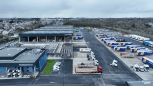 Image drone de notre site de Trélazé